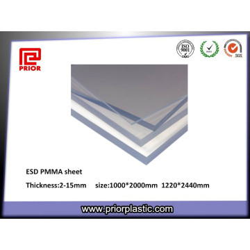 Antistatische Kunststoffplatte, PMMA / Acryl / Plexiglasplatte